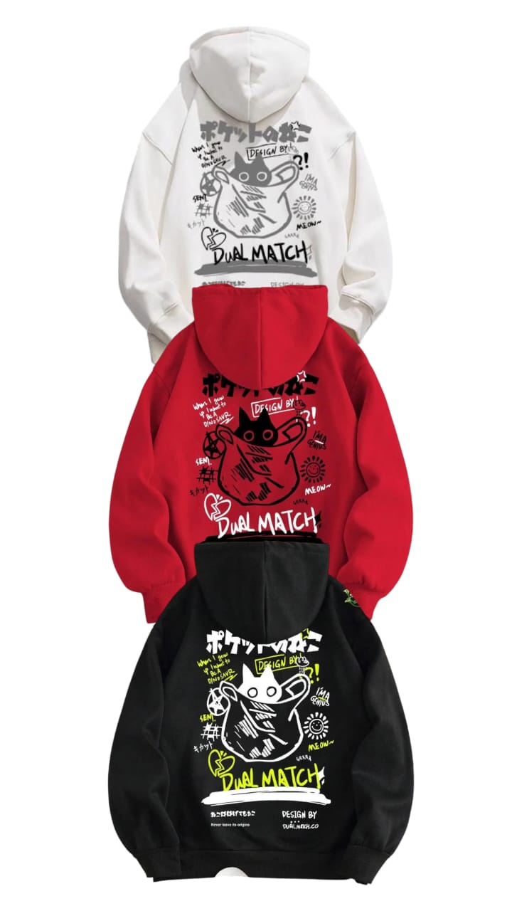 Sudadera Urbana Gato Japonés (Unisex)
