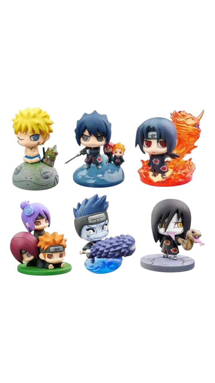 Mini Figuras Naruto Gashapon