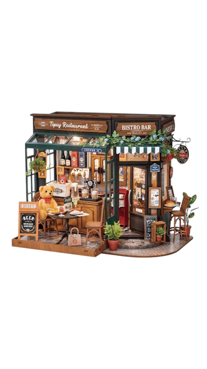 Casa en Miniatura Tipsy Bistro DIY