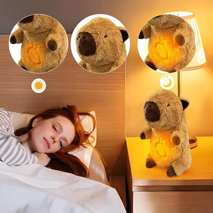 Capibara de Peluche con Sonido y Luz