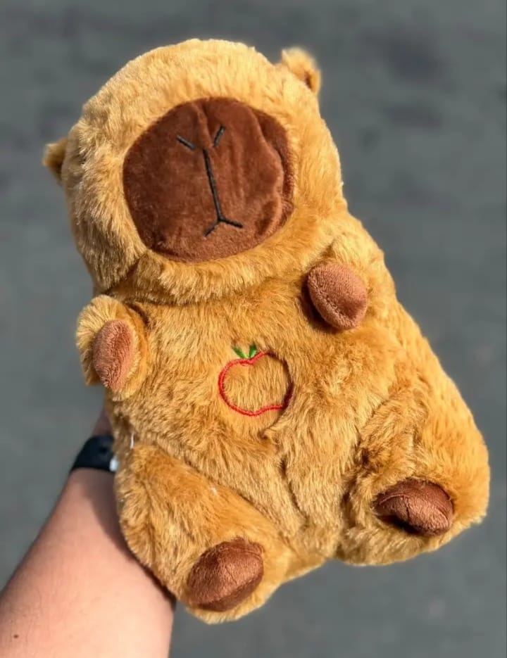 Capibara de Peluche con Sonido y Luz