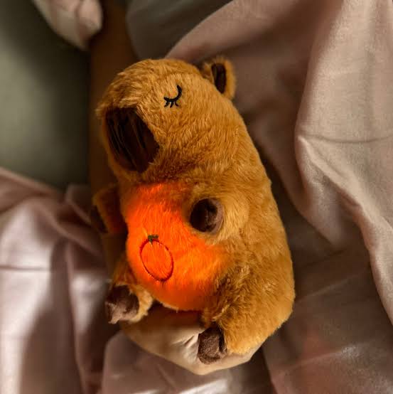 Capibara de Peluche con Sonido y Luz