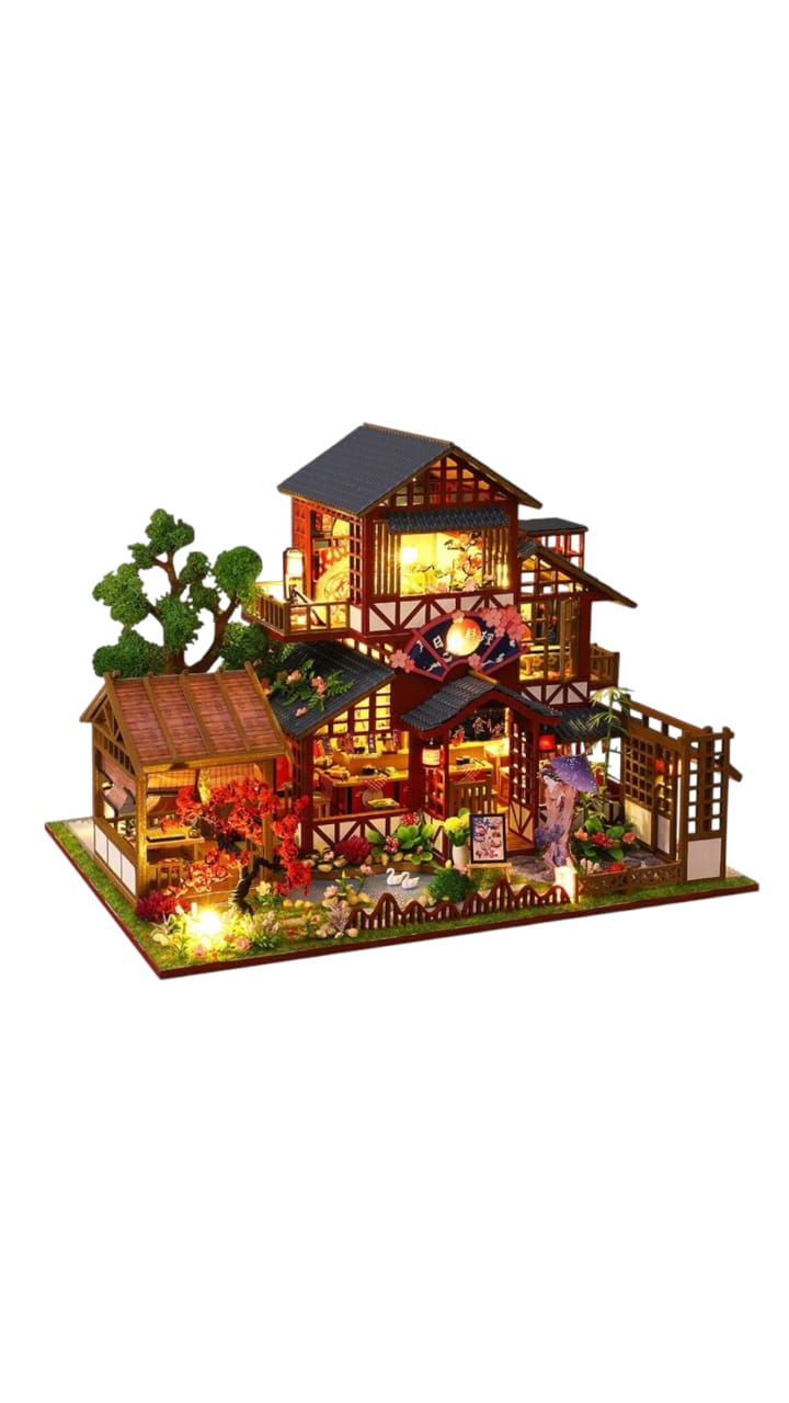 Casa Japonesa en Miniatura DIY