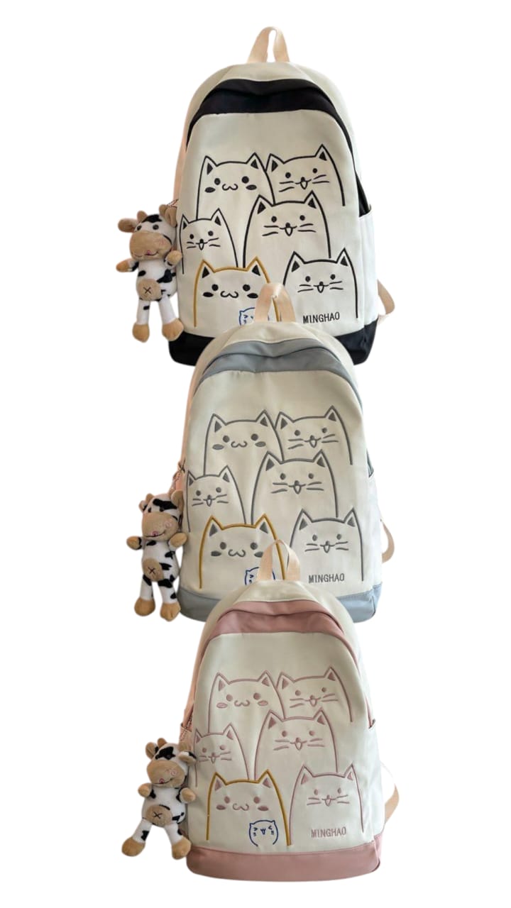 Mochila Escolar Kawaii Coreana