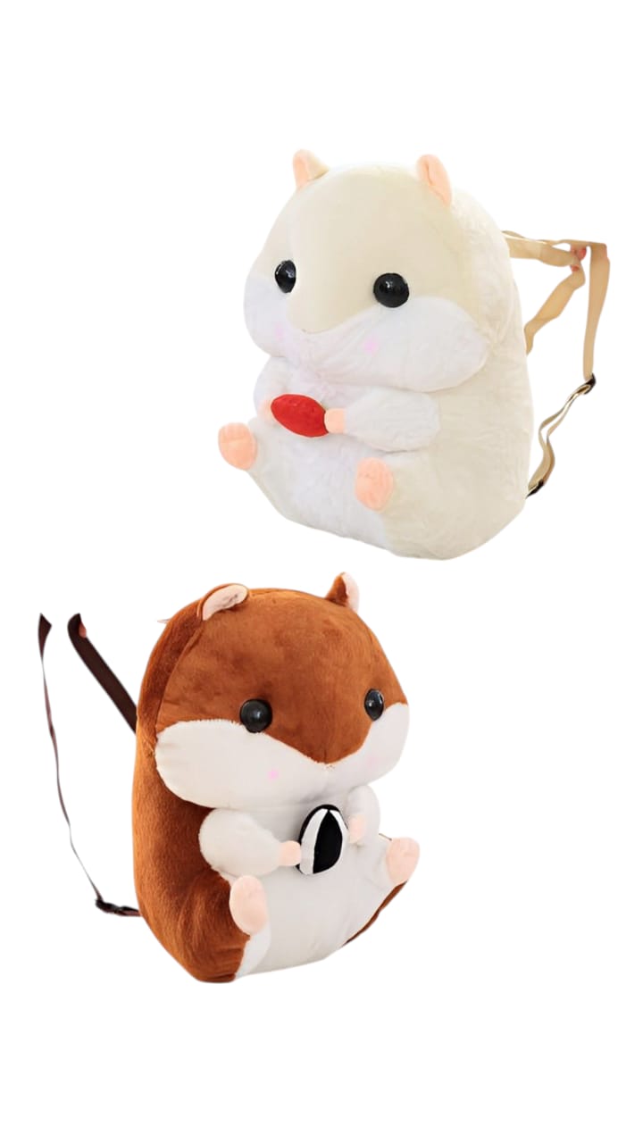 Mochila Peluche Hamster