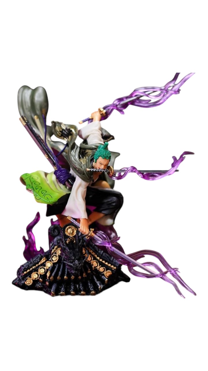 Figura Zoro – One Piece País de Wano (Edición Rooftop Battle)