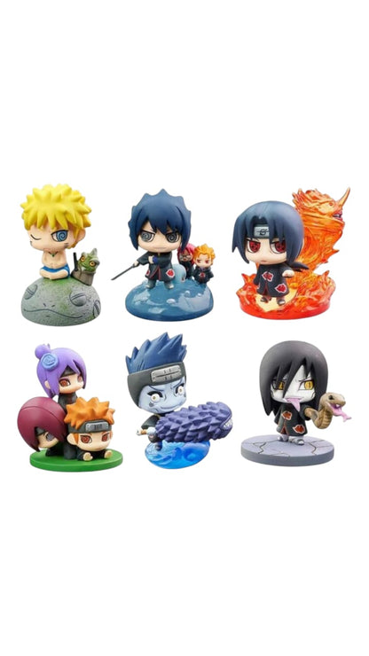 Mini Figuras Naruto Gashapon
